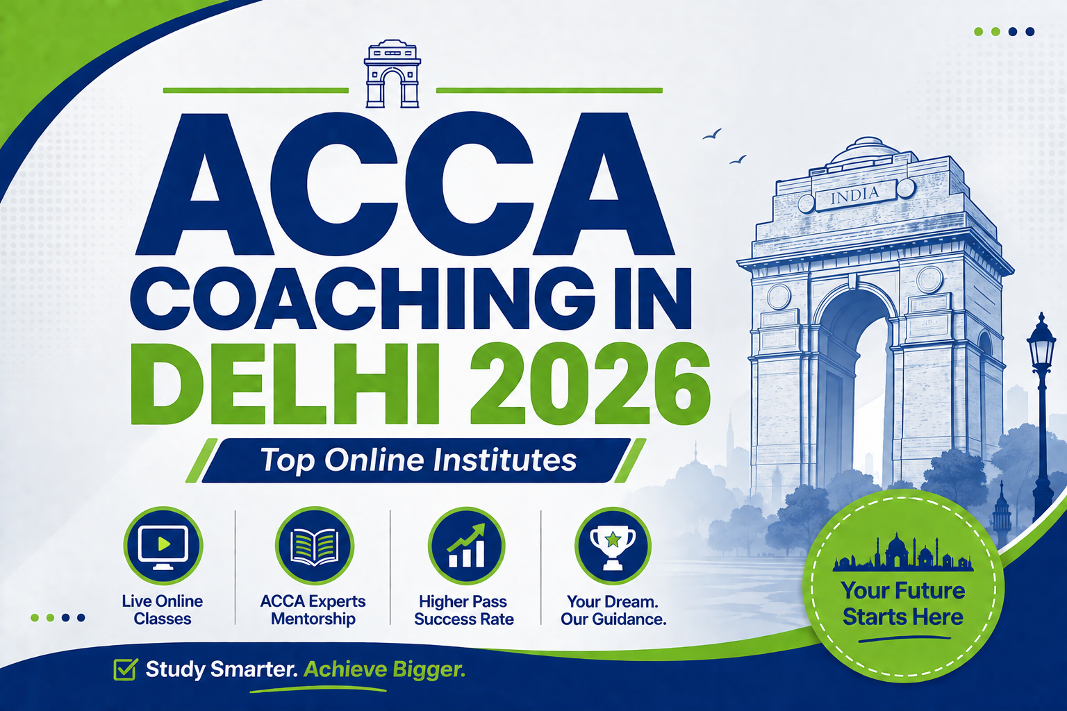 ACCA Coaching in Delhi 2026 — Top Online Institutes