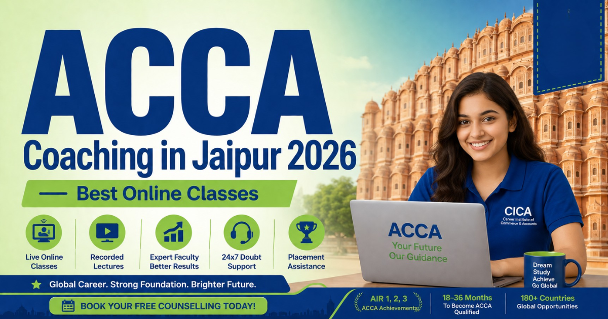ACCA Coaching in Jaipur 2026 — Best Online Classes