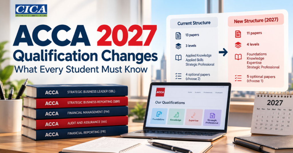 ACCA 2027 Qualification Changes